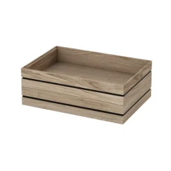 Storage Baskets^MOEBE Organise storage box 17x25 cm, Wood Brown