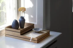 Storage Baskets^MOEBE Organise storage box 17x25 cm, Wood Brown