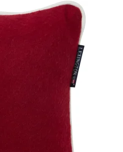 Lexington Ornament wool mix cushion 30x40 cm, Red-white RedWhite
