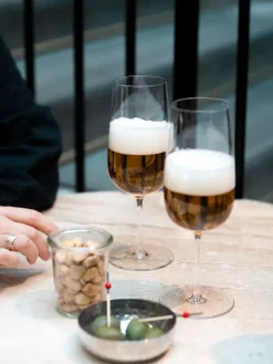 Orrefors x Björn Frantzén beer glasses 2-pack, 42 cl Transparent