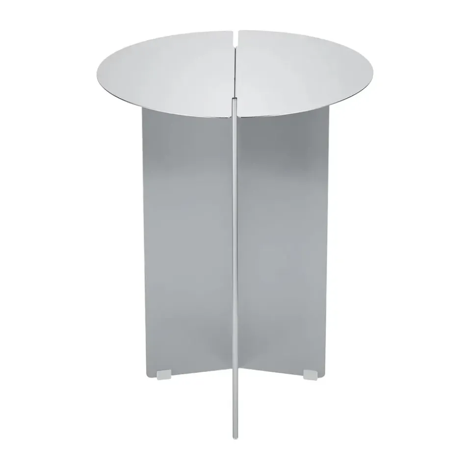 Side Tables^Blomus ORU side table S Ø35 cm, Matte stainless steel Silver-coloured