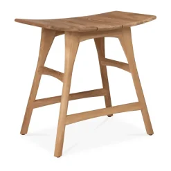 Seating|Stools^Ethnicraft Osso outdoor stool, Teak 50 cm Brown