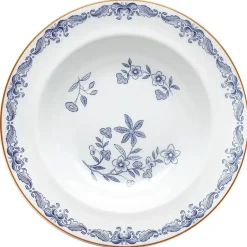 Deep Plates^Rörstrand Ostindia deep plate, 24 cm Blue