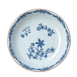 Deep Plates^Rörstrand Ostindia deep plate, 22 cm Blue