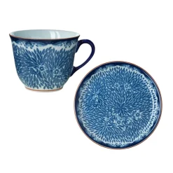 Online Rörstrand Ostindia Floris mug 40 cl and plate Ø20 cm, n Blue