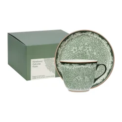Table Settings & Starter Sets^Rörstrand Ostindia Floris mug 40 cl and plate Ø20 cm, n Green