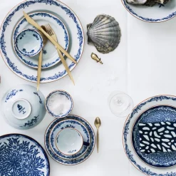 Small Plates & Side Plates^Rörstrand Ostindia Floris plate, 20 cm Blue