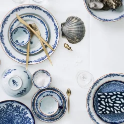Hot Rörstrand Ostindia plate, 21 cm Blue