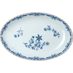 Discount Rörstrand Ostindia serving dish oval, 33x22 cm Blue