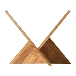 Magazine Racks^MUUBS Ottawa magazine holder, Natural oak Beige