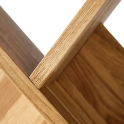 Magazine Racks^MUUBS Ottawa magazine holder, Natural oak Beige