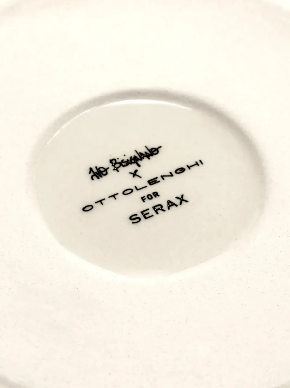 Salad Bowls^Serax Ottolenghi Feast salad bowl Ø27,5 cm, stripes-blue White