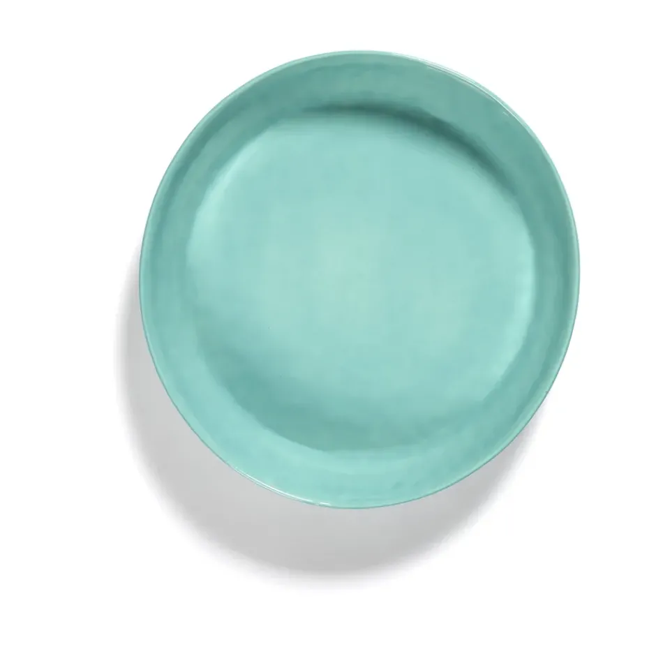 Discount Serax Ottolenghi Feast serving bowl S Ø30 cm, Azure stripes-red Blue