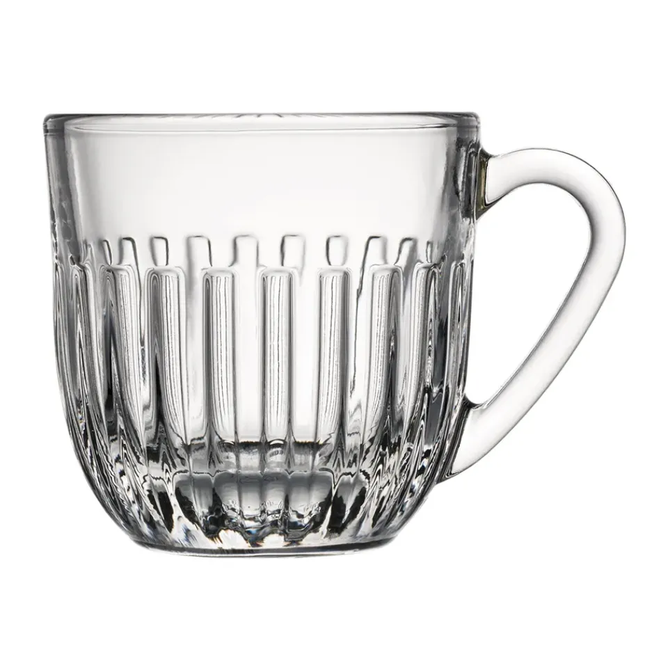 Glögg & Mulled Wine Mugs|Espresso Cups^La Rochère Ouessant espresso glass 9 cl 6-pack, Clear Transparent