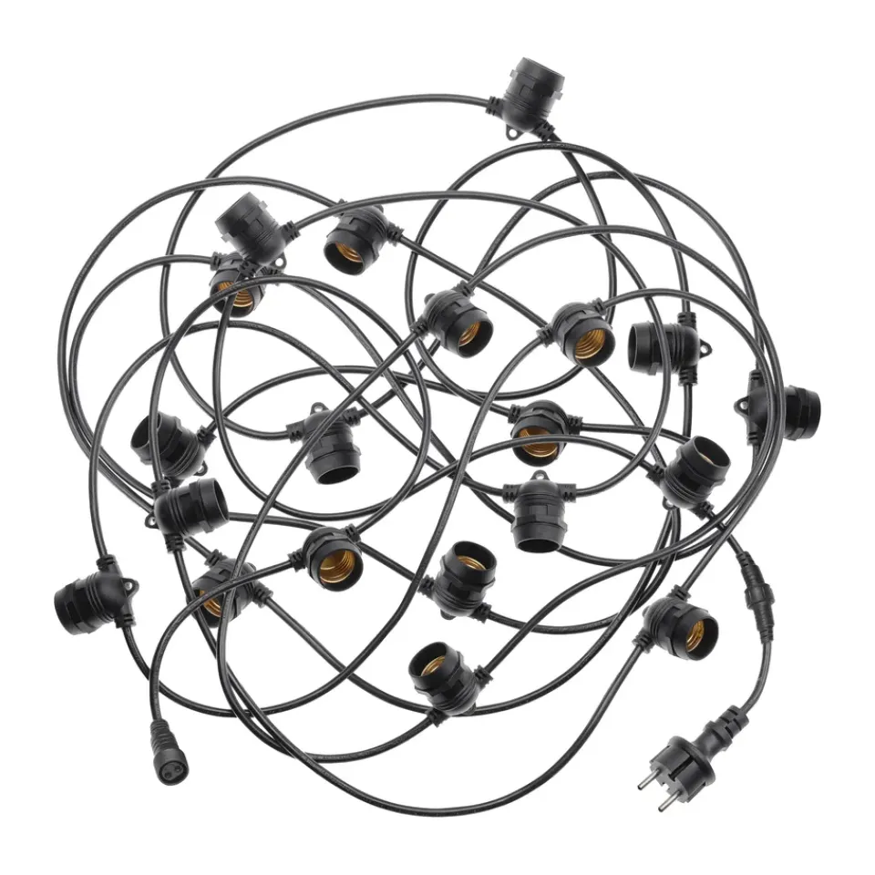 String Lights & Decorative Lighting^Unison Outdoor connectable string lights, , 10 m Black