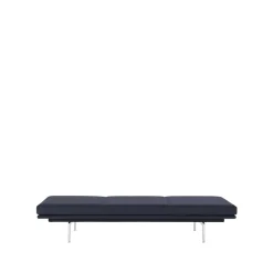 Outlet Muuto Outline daybed, Vidar 554-Aluminium Blue