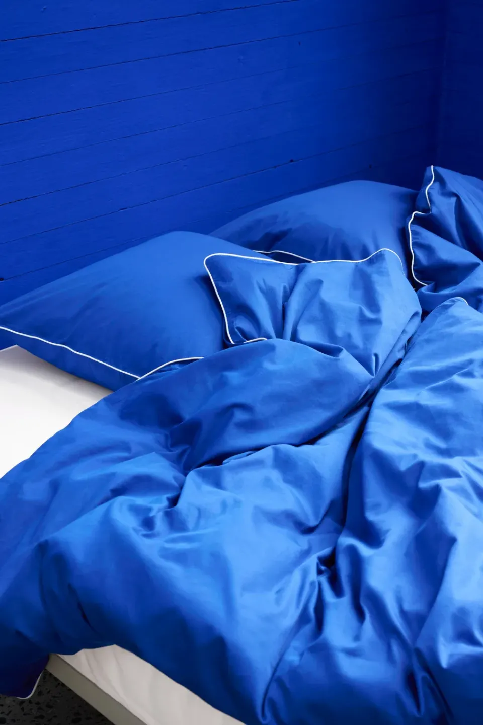 Duvet Covers^HAY Outline duvet cover 220x220 cm, Vivid Blue
