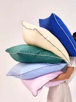 Clearance HAY Outline pillowcase 50x60 cm, Vivid Blue