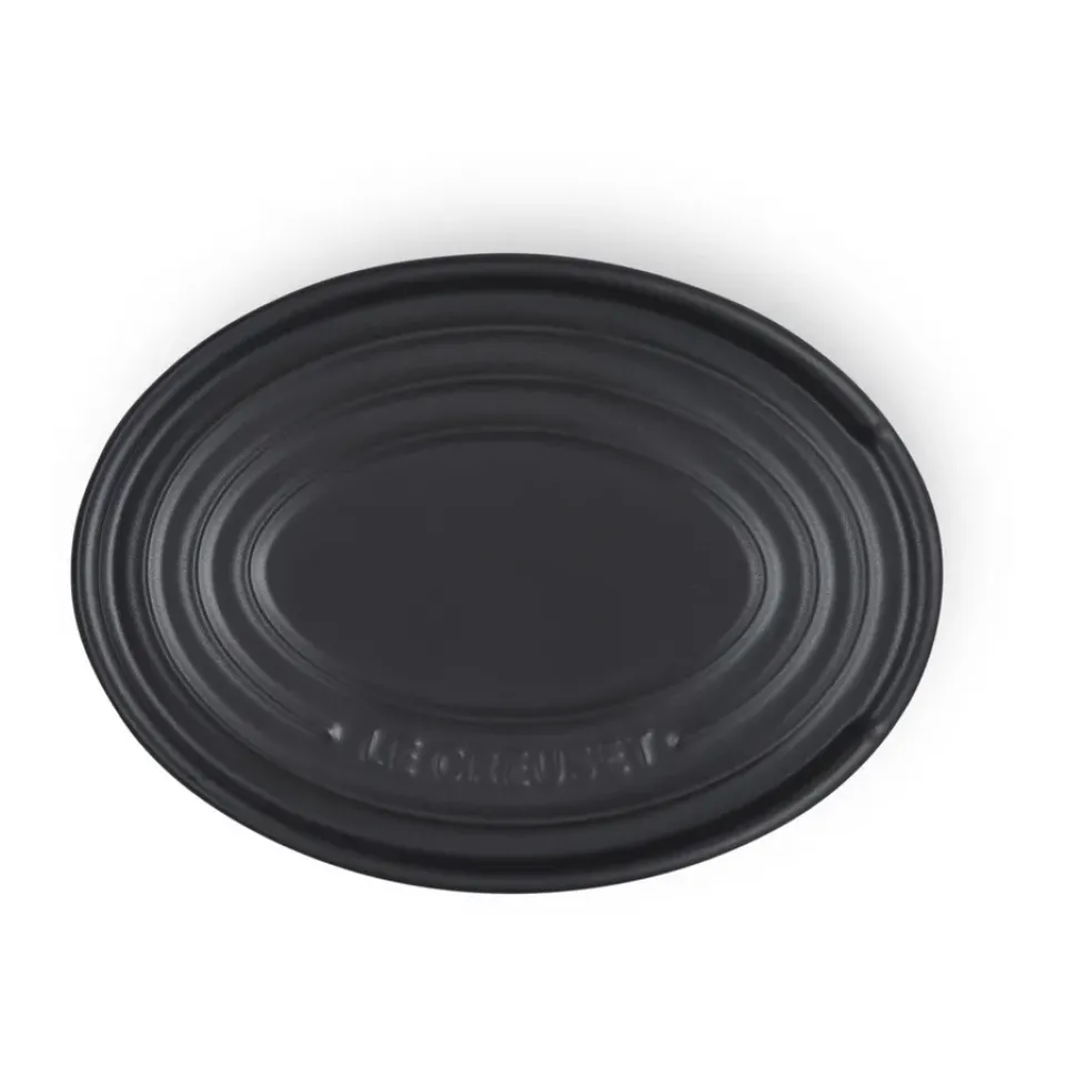 Other Kitchen Utensils^Le Creuset Oval holder for serving spoon, Matte Black