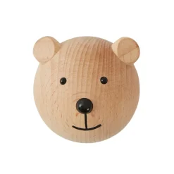 New OYOY Mini wall hook, Björn Brown