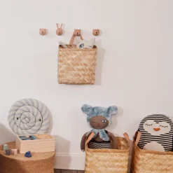 New OYOY Mini wall hook, Björn Brown