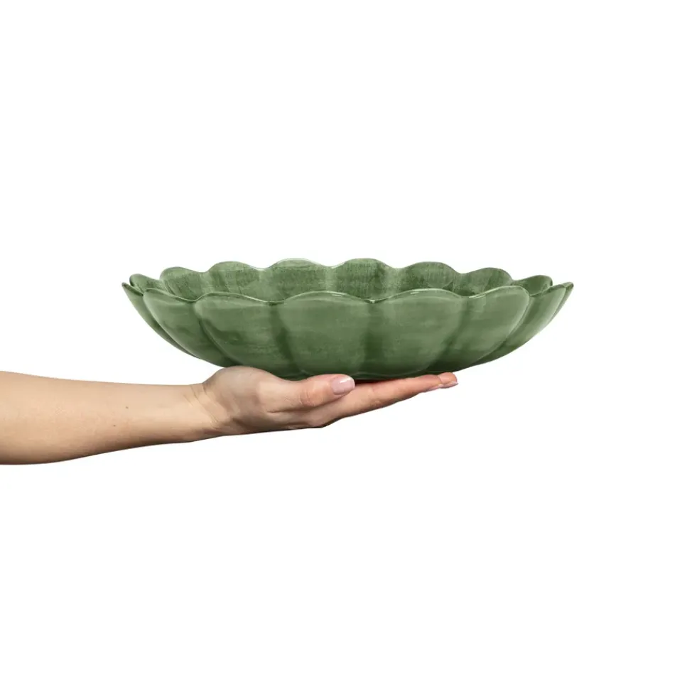 Salad Bowls^Mateus Oyster bowl Ø31 cm, Forest Green