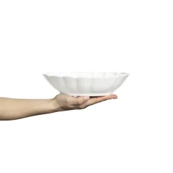 Outlet Mateus Oyster bowl 18x23 cm, White