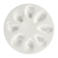 Serving Platters & Dishes^Byon Oyster plate Ø27 cm, White
