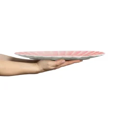 Discount Mateus Oyster saucer 30x35 cm, Light Pink