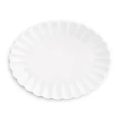 Serving Platters & Dishes^Mateus Oyster saucer 30x35 cm, White