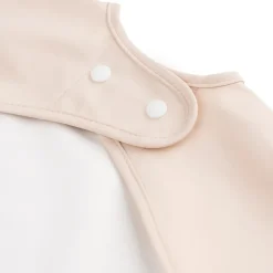 Clearance Done by deer Ozzo bib with sleeve, Powder Beige