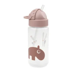 Water Bottles^Done by deer Ozzo bottle with straw, Powder Beige
