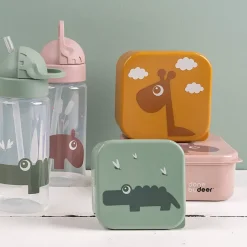 Water Bottles^Done by deer Ozzo bottle with straw, Powder Beige