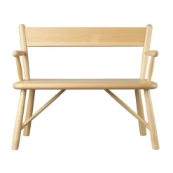 Children's Chairs|Children's Chairs^FDB Møbler P11 children's bench, Beech nature lacquered Brown