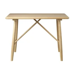 Online FDB Møbler P10 children's table, Beech nature lacquered Brown