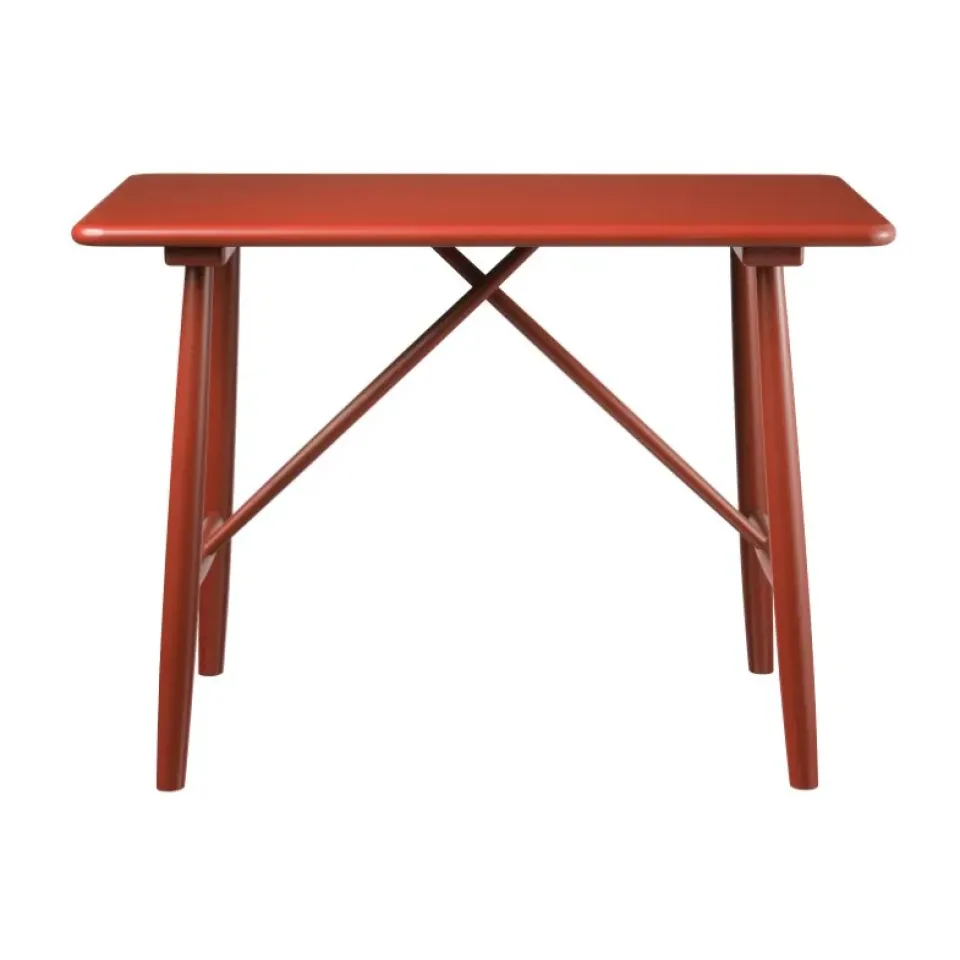 Sale FDB Møbler P10 children's table, Beech painted Red