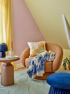 Window Lights|Desk & Table Lamps^Bloomingville Paddy table lamp Ø20x26,5 cm, Blue