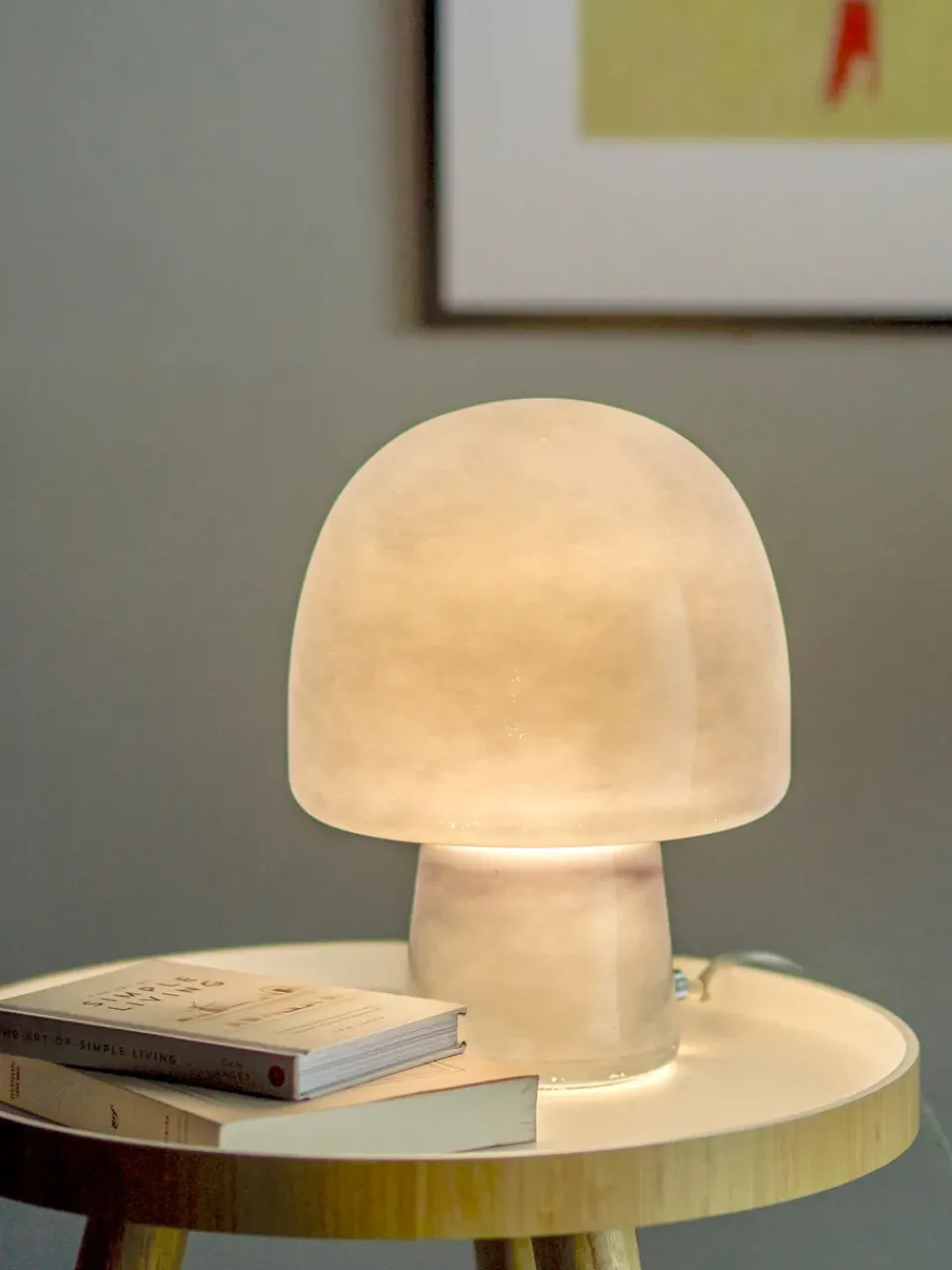 Window Lights|Desk & Table Lamps^Bloomingville Paddy table lamp Ø20x26,5 cm, Blue
