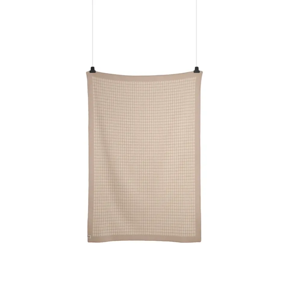 Clearance Røros Tweed Palette blanket 135x200 cm, Clay Grey