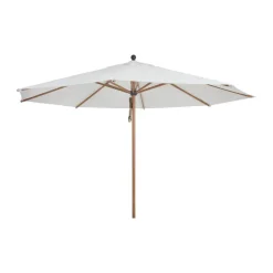 Sun Protection^Brafab Paliano parasol, Natural-white 350 cm Brown