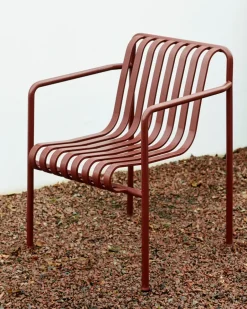 Discount HAY Palissade armchair, Iron Red