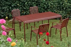 Discount HAY Palissade armchair, Iron Red
