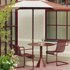 HAY Palissade Cantilever Dining armchair, Iron Red