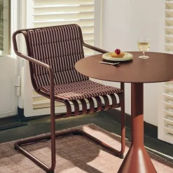 HAY Palissade Cantilever Dining armchair, Iron Red