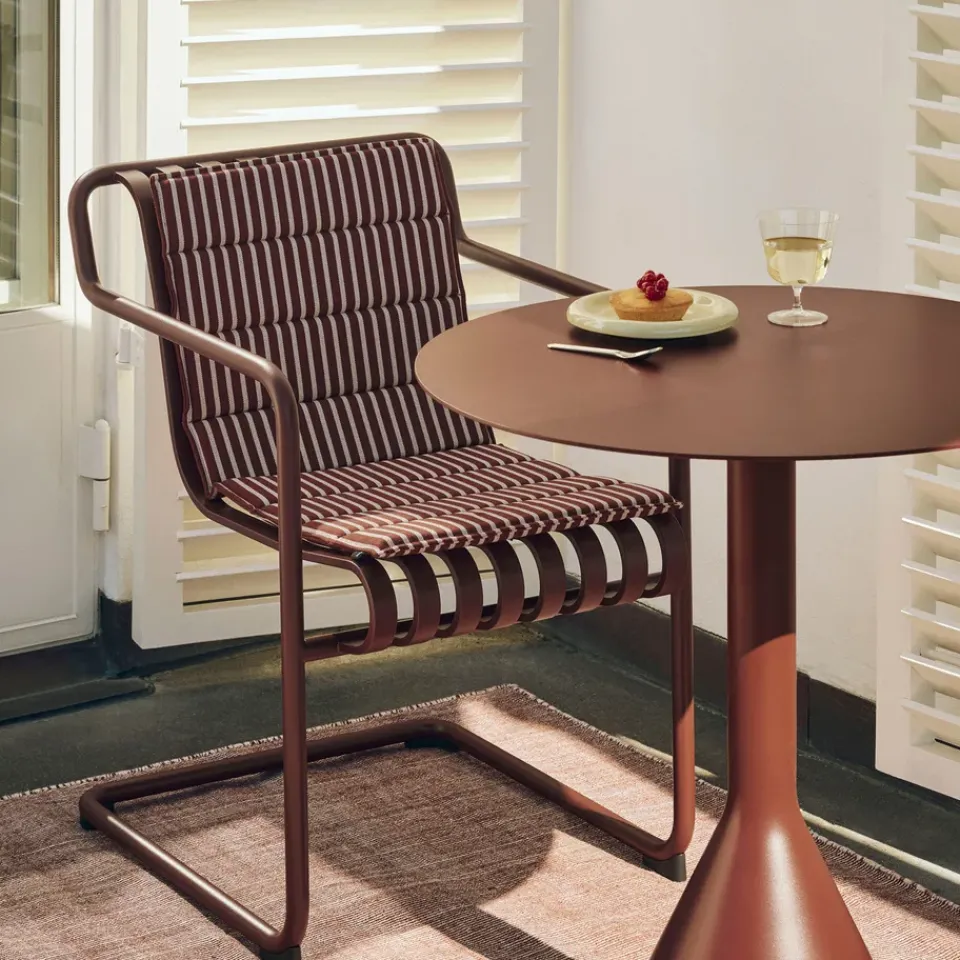HAY Palissade Cantilever Dining armchair, Iron Red