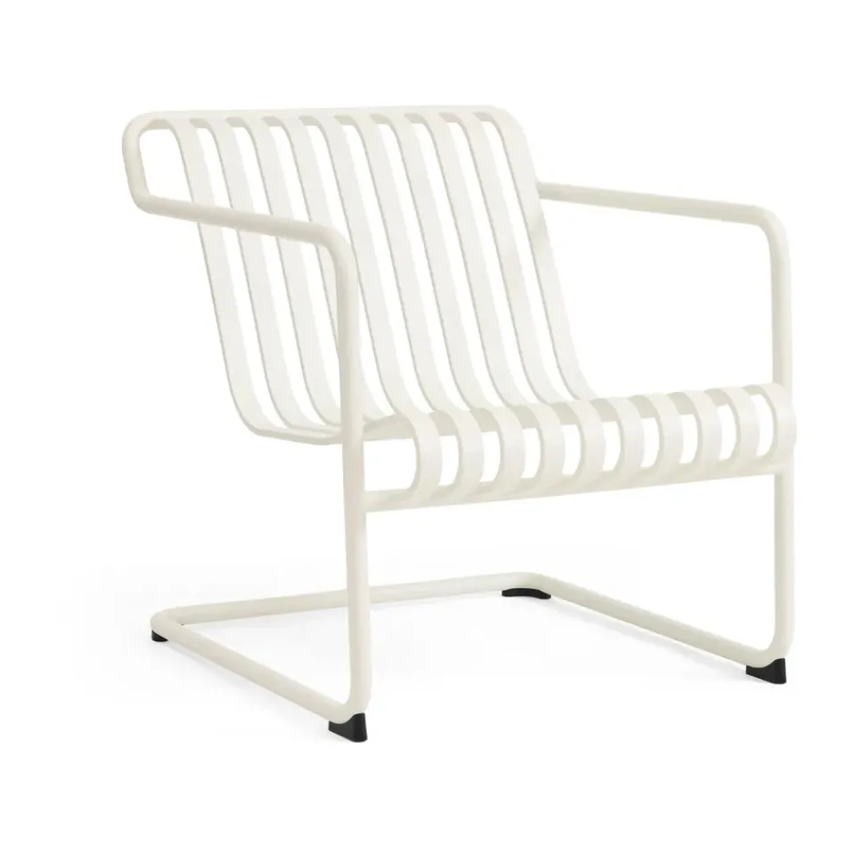 Best HAY Palissade Cantilever Low lounge armchair, Cream White