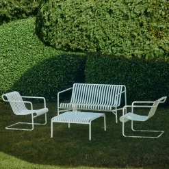 Best HAY Palissade Cantilever Low lounge armchair, Cream White