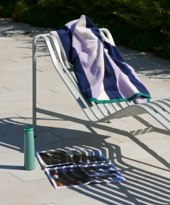 Seating|Outdoor Lounge Furniture^HAY Palissade chaise lounge, Sky Grey