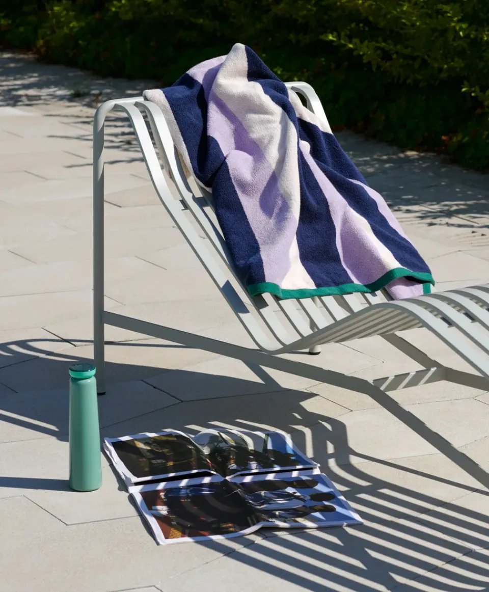 Seating|Outdoor Lounge Furniture^HAY Palissade chaise lounge, Sky Grey