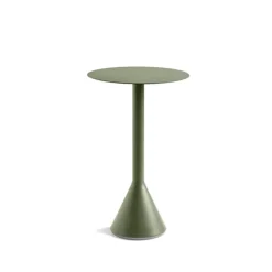 Balcony Furniture|Table For Outdoor Use^HAY Palissade Cone bar table, Olive Green